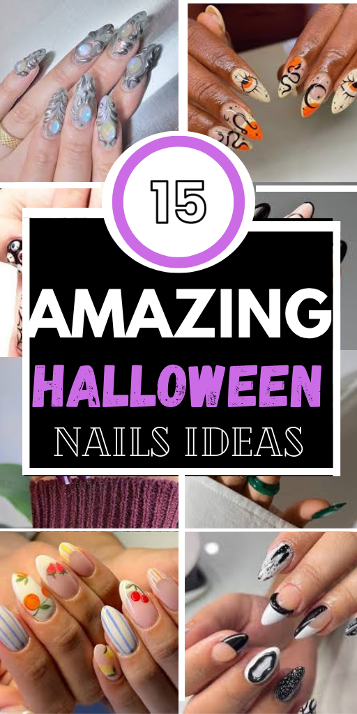 15+ Festive Halloween Nail Ideas That Will Wow Your Friends