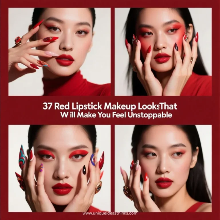 37 Red Lipstick Makeup Looks That Will Make You Feel Unstoppable