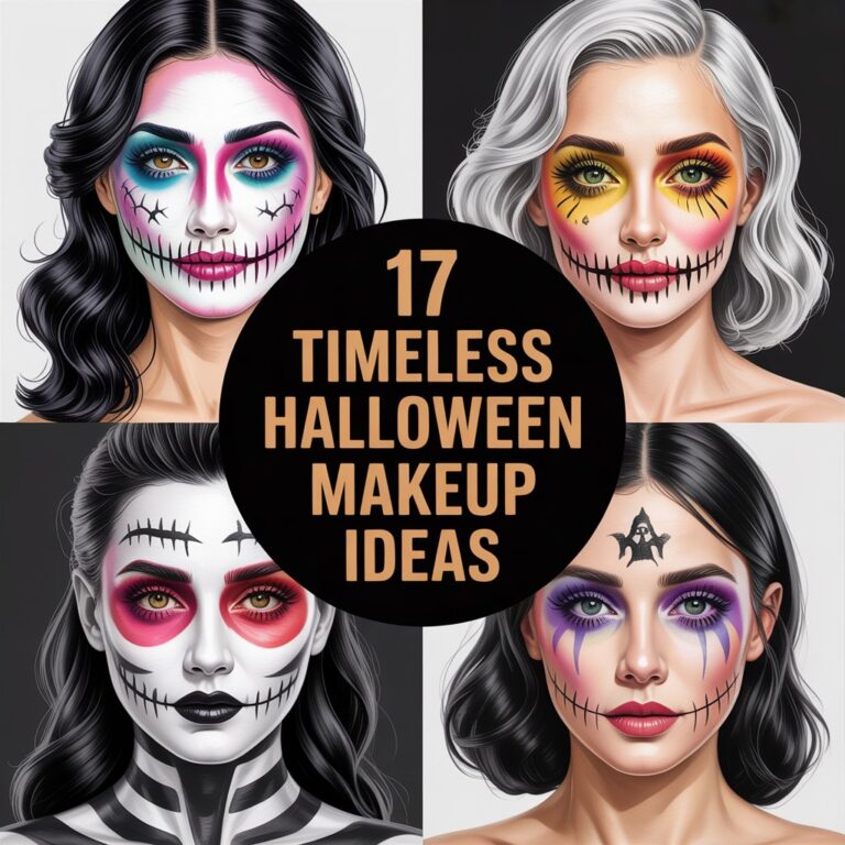 17 Timeless Halloween Makeup Ideas You Can Recreate with Ease