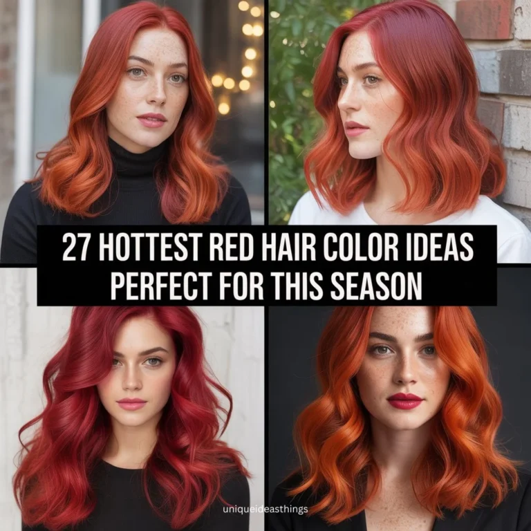 27 Hottest Red Hair Color Ideas Perfect for This Season