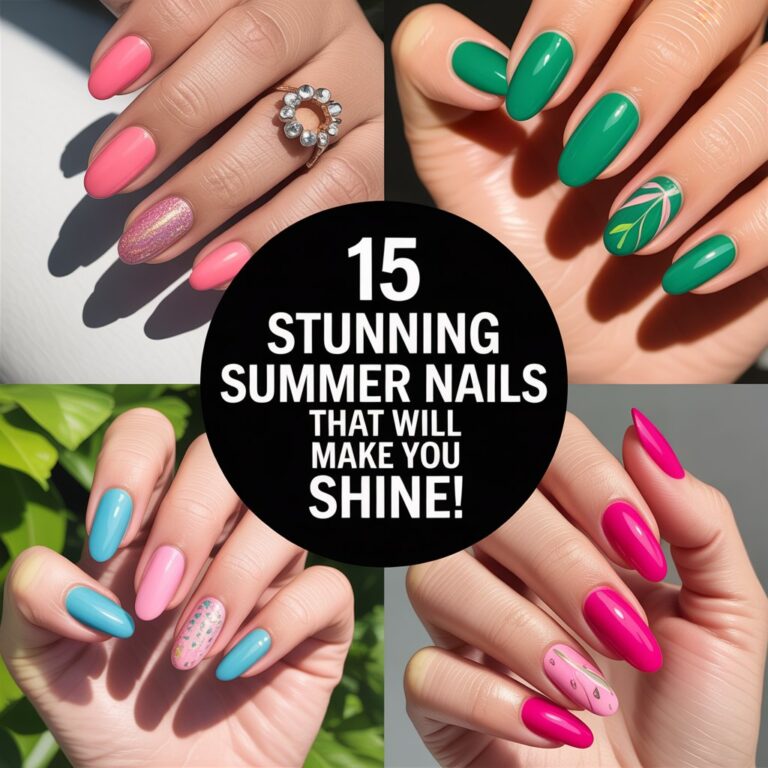 15 Stunning Summer Nails That Will Make You Shine!