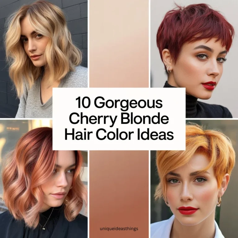 10  Gorgeous Cherry Blonde Hair Color Ideas