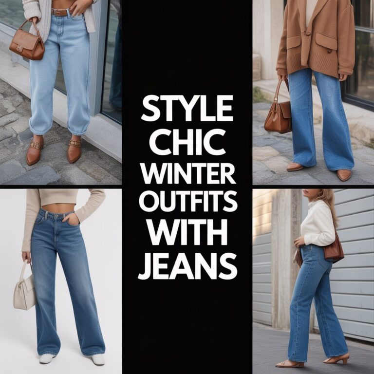 How to Style Chic Winter Outfits with Jeans