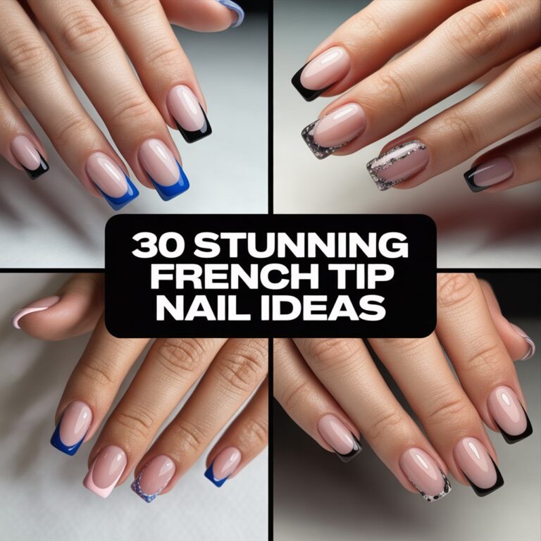 30 Stunning French Tip Nail Ideas