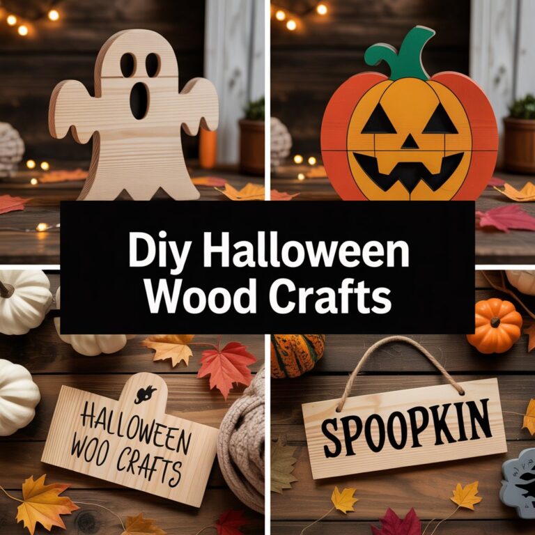 17 DIY Halloween Wood Crafts That Sell Like Crazy