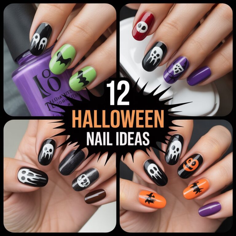 12 Halloween Nail Ideas to Rock All October