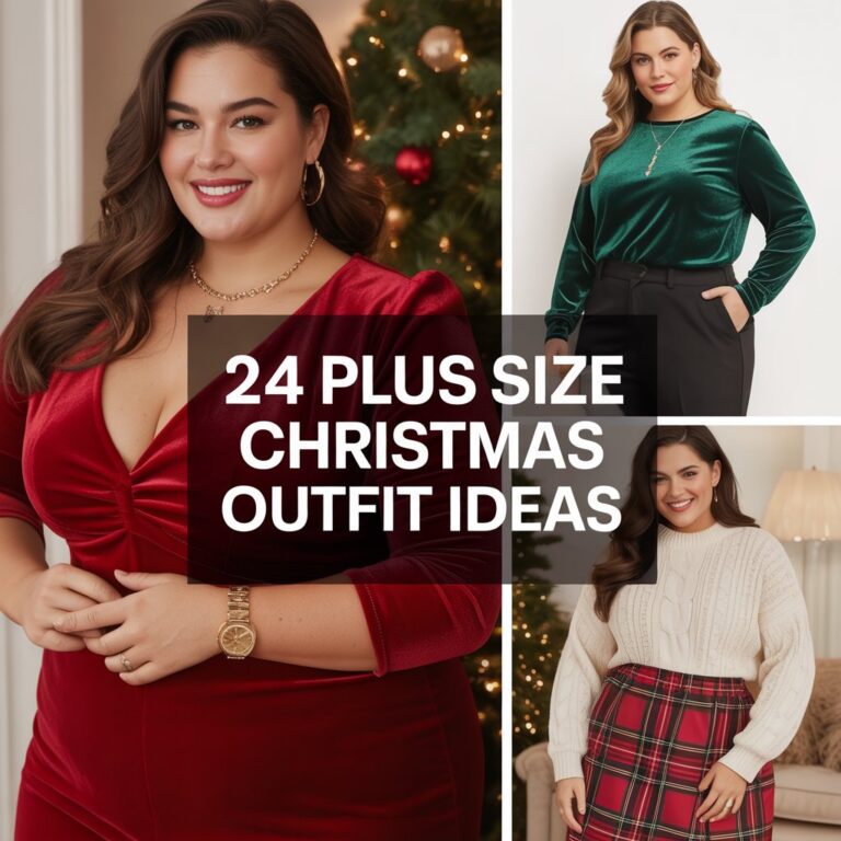24 Plus Size Christmas Outfit Ideas to Own the Holidays