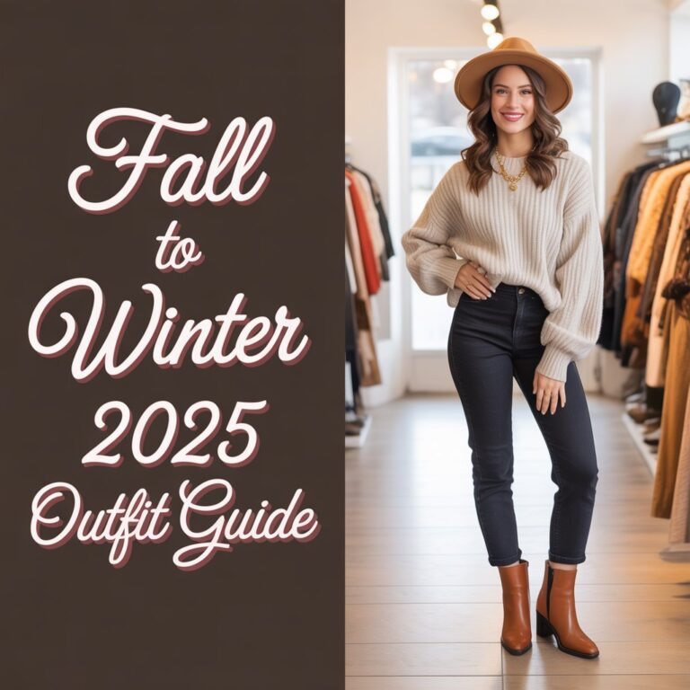 Fall-to-Winter 2025 Outfit Guide: Chic Looks for Every Style & Seasonal Shift