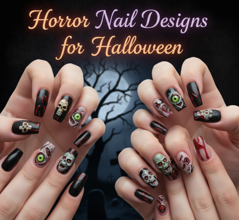 33 Horror Nail Designs for Halloween