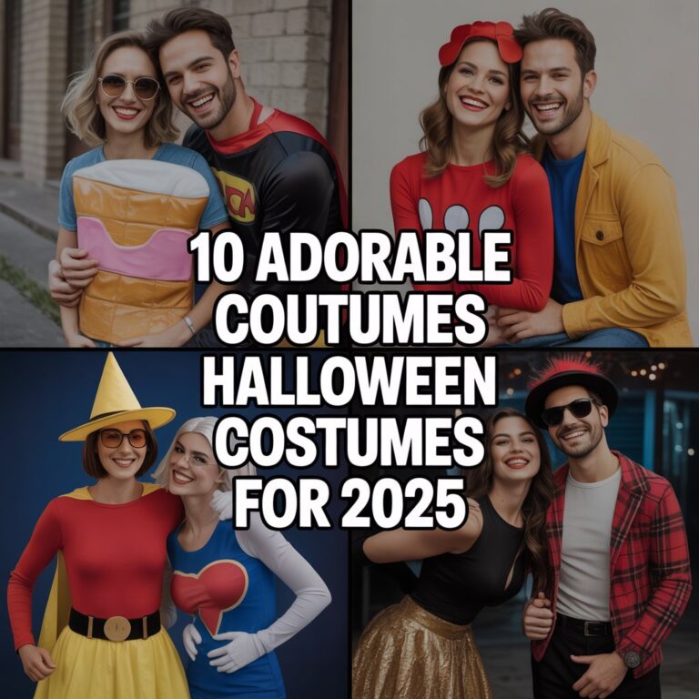 10 Adorable Couples Halloween Costumes for 2025