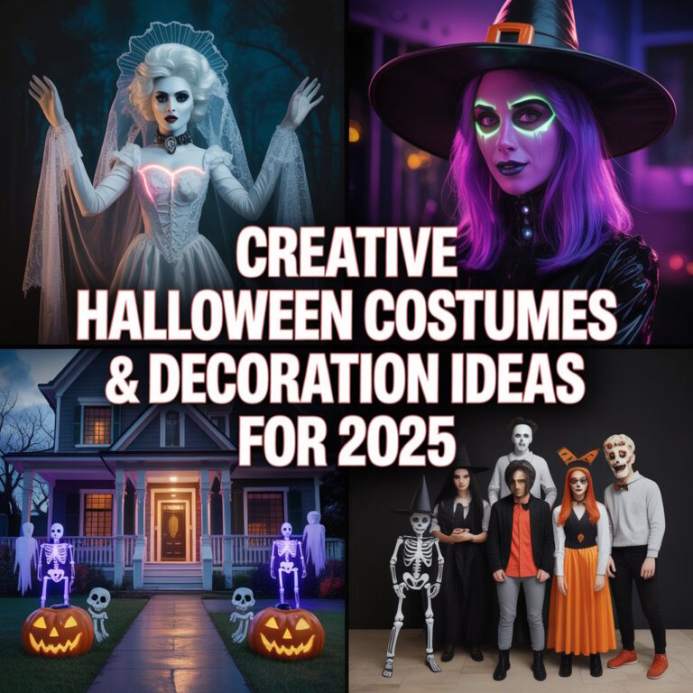Creative Halloween Costumes & Decoration Ideas for 2025