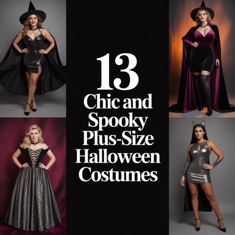 13 Chic and Spooky Plus-Size Halloween Costumes