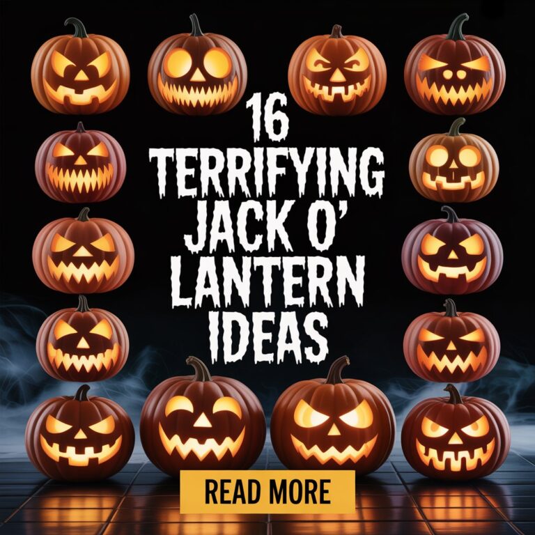 16 Terrifying Jack O’ Lantern Ideas That’ll Send Chills Down Your Spine
