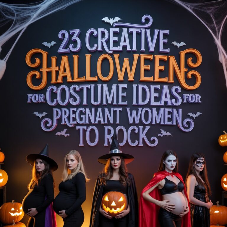 23 Creative Halloween Costume Ideas for Pregnant Women to Rock