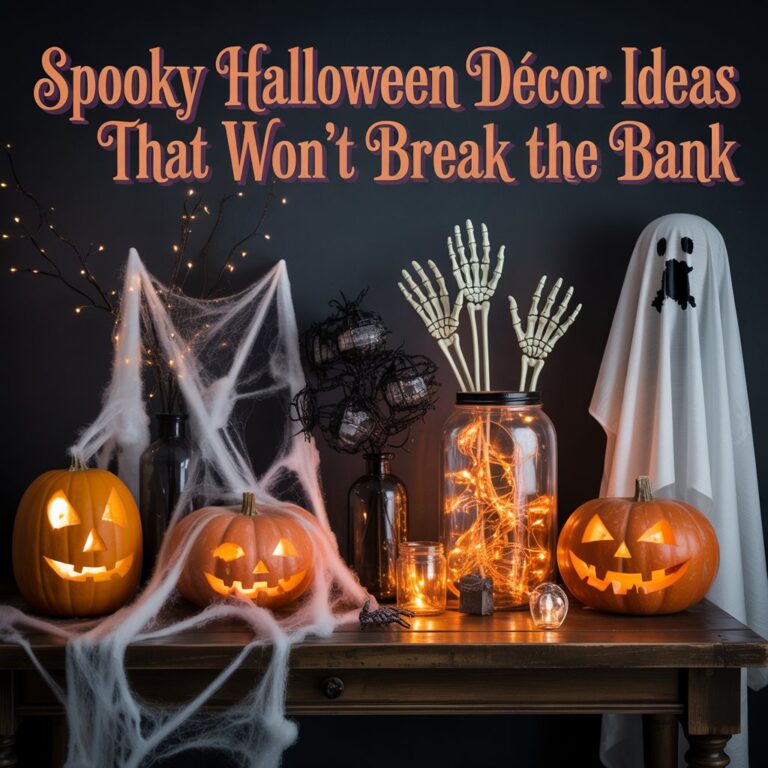 Spooky Halloween Décor Ideas That Won’t Break the Bank