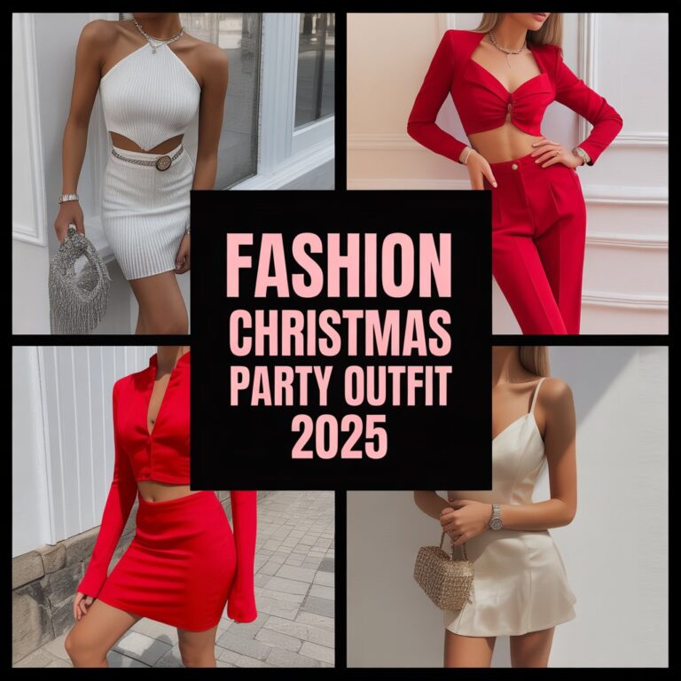 Fashion Christmas Party Outfit 2025: Stylish Holiday Looks for Women