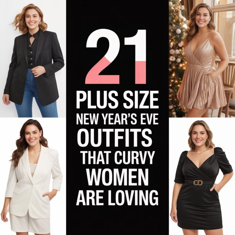 21 Plus Size New Year’s Eve Outfits That Curvy Women Are Loving