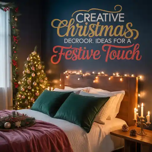 Creative Christmas Bedroom Decor Ideas for a Festive Touch