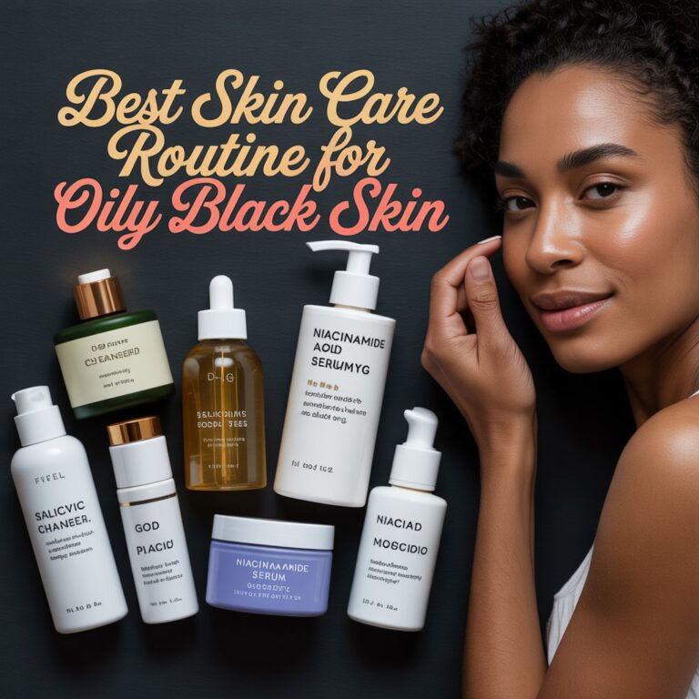 Best Skin Care Routine for Oily Black Skin