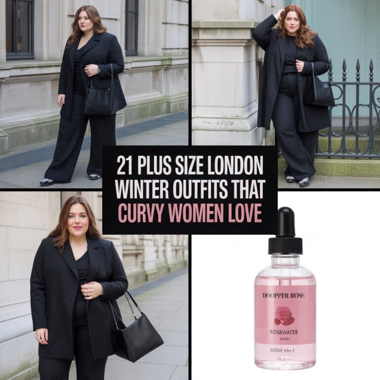 21 Plus Size London Winter Outfits That Curvy Women Love