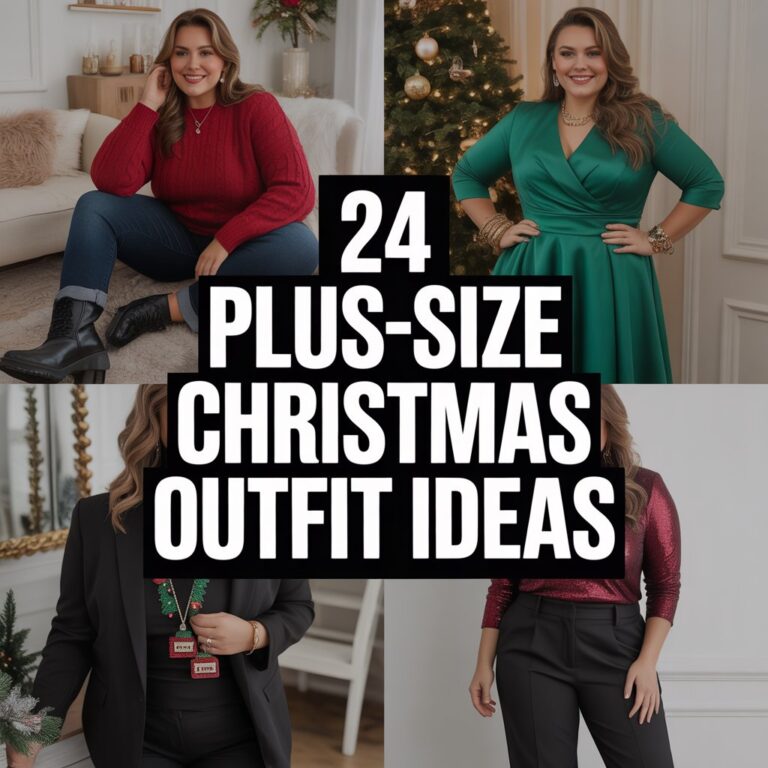 24 Plus-Size Christmas Outfit Ideas: Celebrate the Holidays in Style