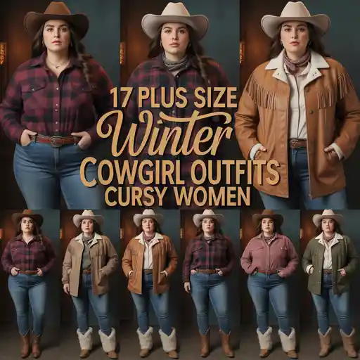 17 Plus Size Winter Cowgirl Outfits Curvy Women