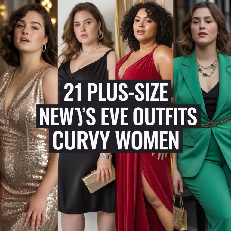 21 Plus-Size New Year’s Eve Outfits Curvy Women Adore