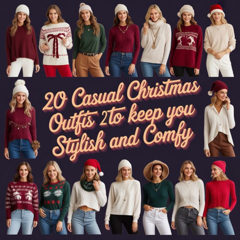 20 Casual Christmas Outfits 2025 to Keep You Stylish and Comfy