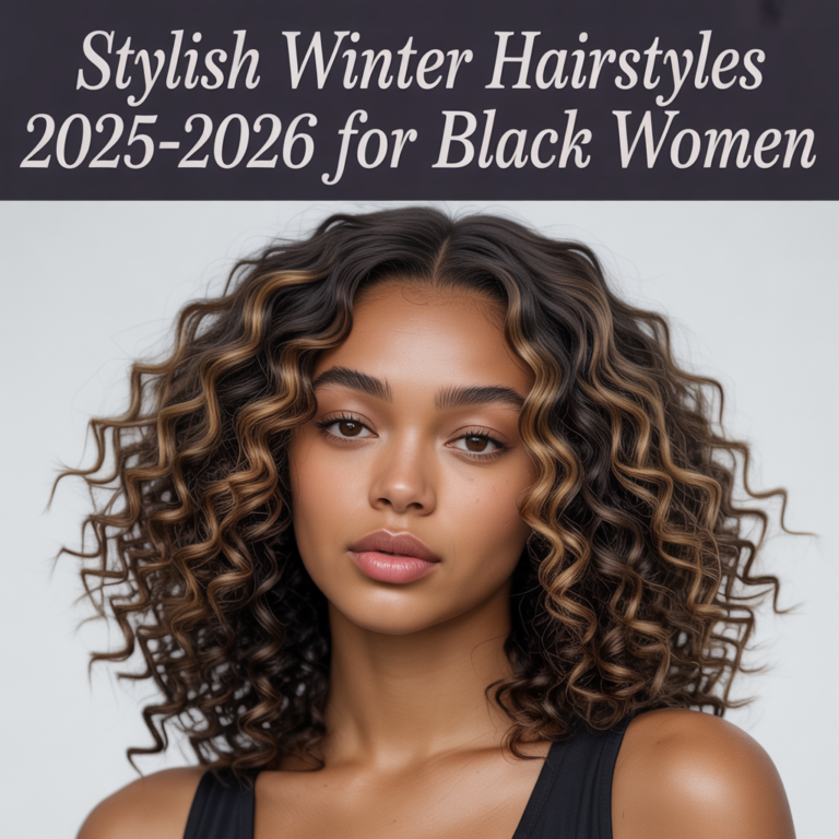Stylish Winter Hairstyles 2025–2026 for Black Women: Cozy, Chic & Bold Trends of the Season