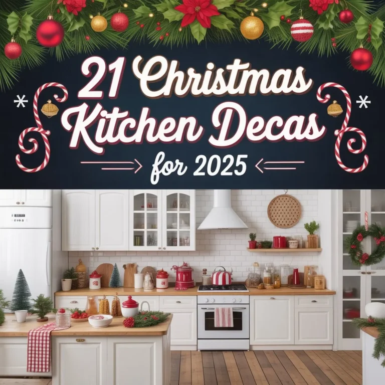 21 Christmas Kitchen Decor Ideas for 2025
