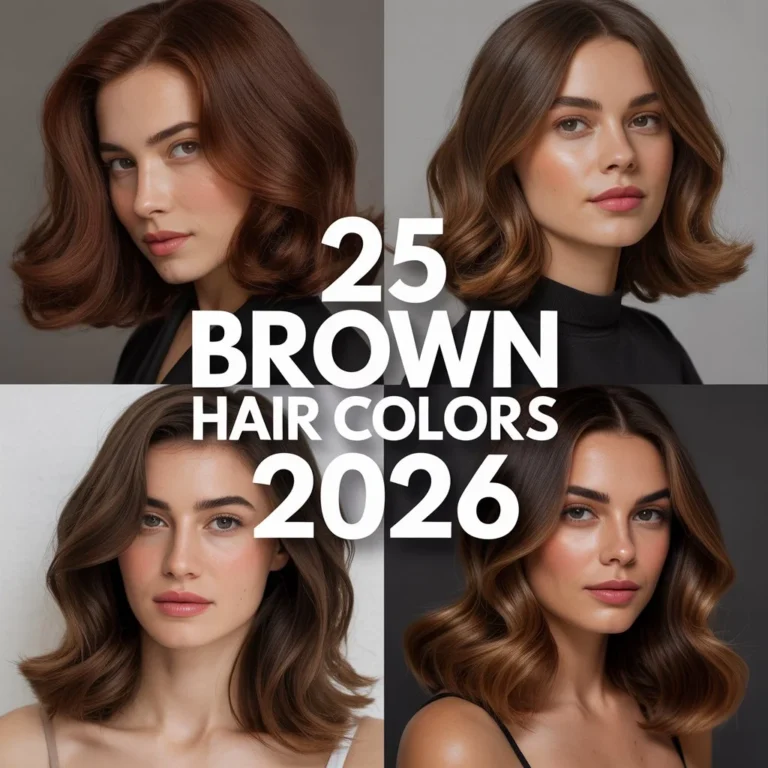 25 Brown Hair Colors 2026: Trendy Brunette Ideas for the New Year