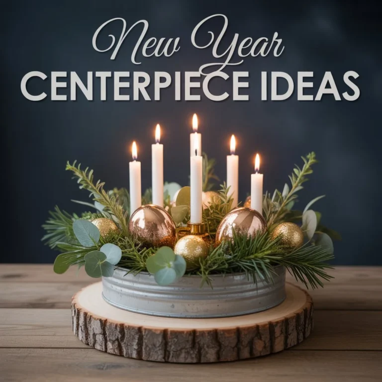 New Year Centerpiece Ideas That Pop on Any Budget
